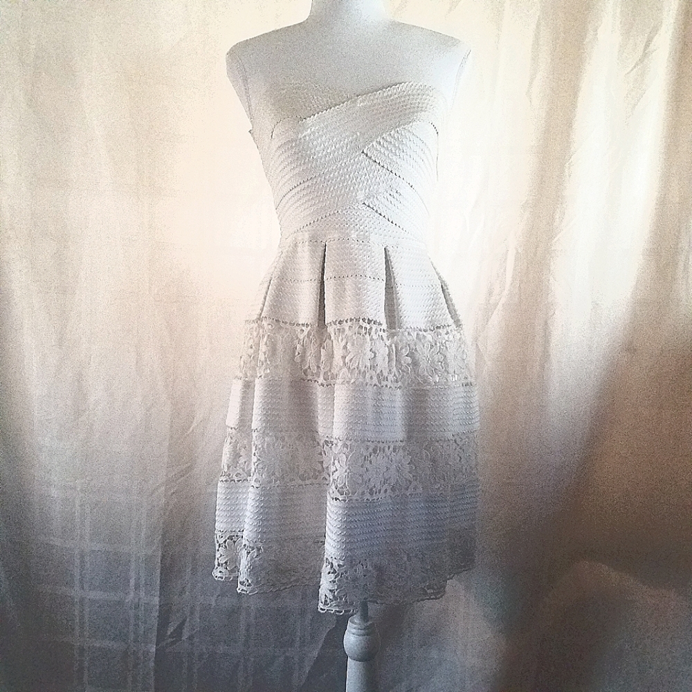 B Darlin Strapless Dress